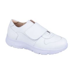 DTD-403 (цв.3-белый, 38) Полуботинки спортивные (шир.липучка)