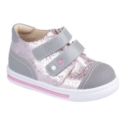 TW-409 (цв.15-серо-розовый) Полуботинки (натур.кожа)