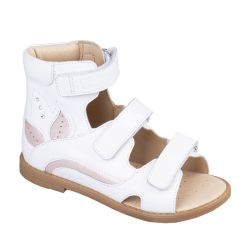 TW-176 (цв.11-бело-розовый) Туфли  (отк.носок, выс.задник, натур.кожа)