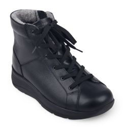 DTD-454 (цв.1-черный) Ботинки (шнурки и молния)