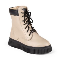 DTD-615 (цв.1-бежевый, 39) Ботинки утепленные