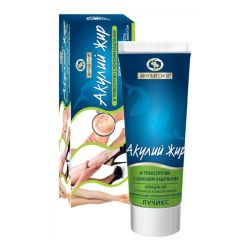 Крем д/ног от сосудистой сеточки и варикоза "Акулий жир и Троксерутин с Конским каштаном" 75мл