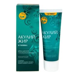 Крем д/ног венотонизирующий  с охлаждающим эффектом "Акулий жир и Пиявка" 75мл