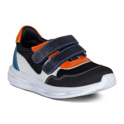 TW-339 (цв.13-черный/мультиколор) Полуботинки (Два ремня на велкро)