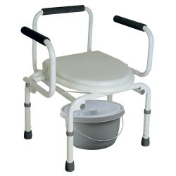 CA667 Кресло-туалет TRIVES (с опускающимися подлокотниками)