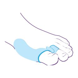 Перегородка межпальцевая, совмещенная с протектором сустава СТ-52.3  Trives