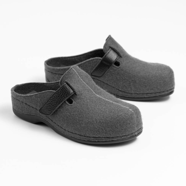 Женские ортопедические сабо из войлока DTD-021-2Ш  DOCTOR THOMAS