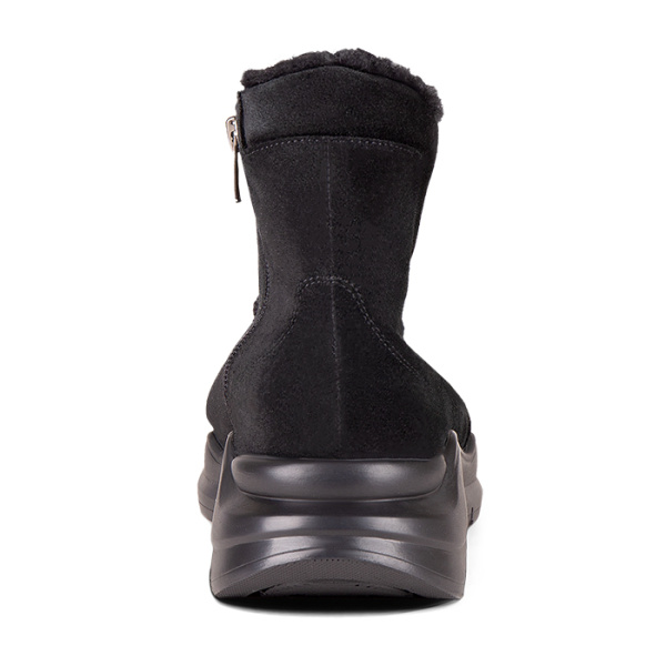 Ботинки женские утепленные на шнурках и молнии DTD-606-3  Dr. Thomas