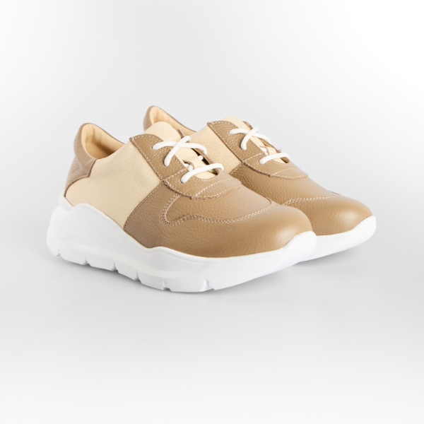 Кроссовки ортопедические из натуральной кожи VL-301-110  VivaLife