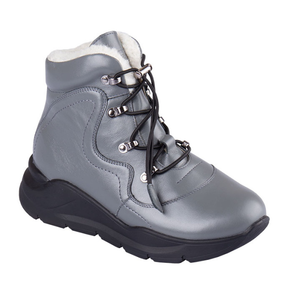 Ботинки женские ортопедические утепленные с эластичными шнурками DTD-605-2  Dr. Thomas