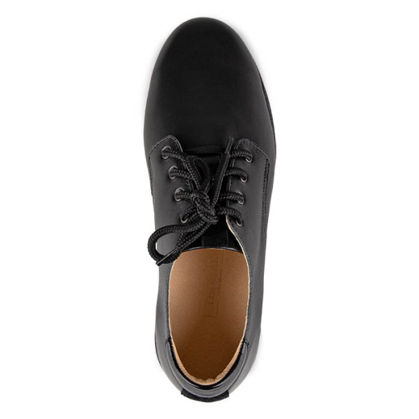 Полуботинки женские ортопедические со шнурками DTD-351-Ч  DOCTOR THOMAS