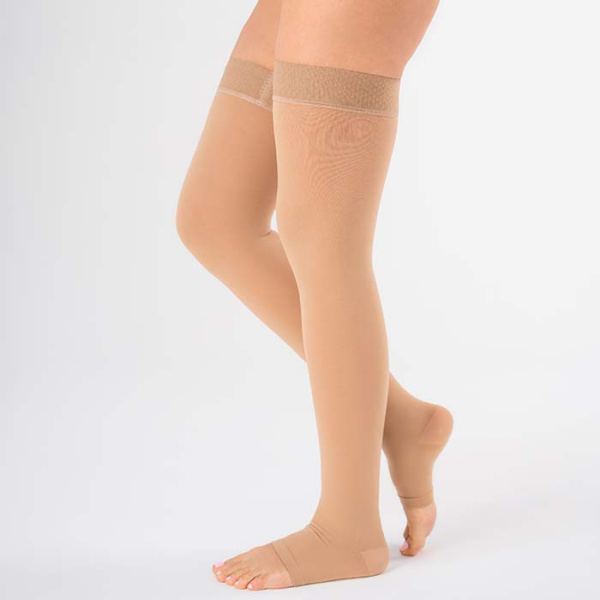 Чулки компрессионные с открытым носком, класс компрессии 2, цвет бежевый, ТК.930 Evolution ТК.930.21  Evolution