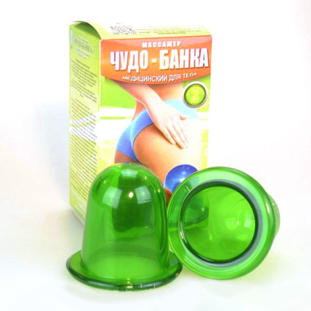 Банка массажная силиконовая (2 шт)  